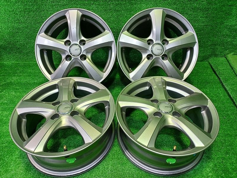 社外 シビラネクスト 14ｲﾝﾁ 5.5J 4穴 4本 100 42