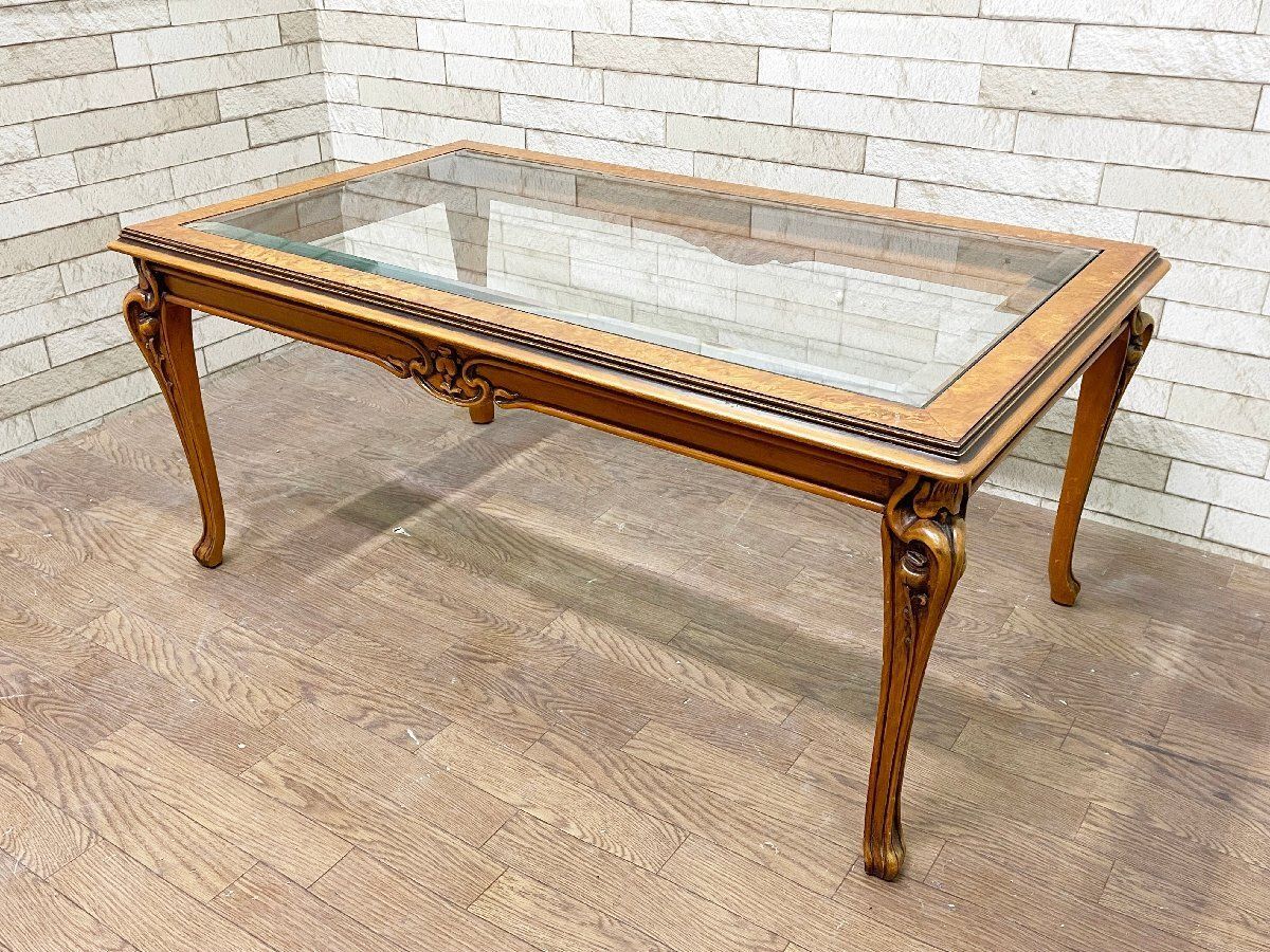 karimoku Domani コンフォートテーブル コーヒーテーブル 猫足 REGASTOCK 川崎店】karimoku カリモク Domani ドマーニ Louis XV ルイ