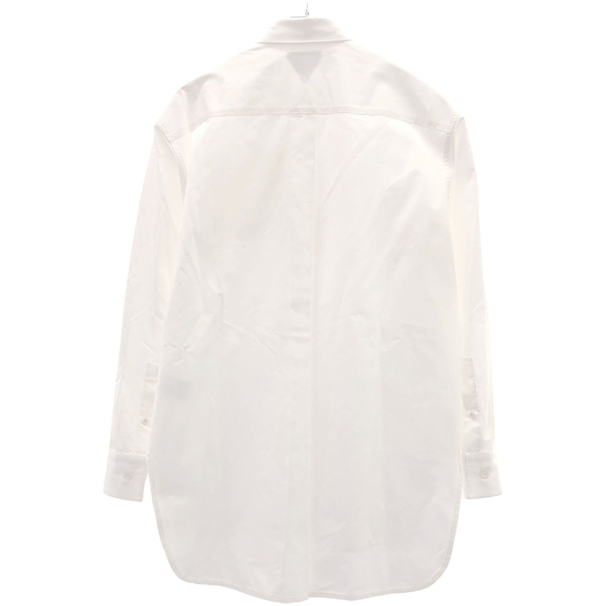 ボッテガヴェネタ コットン ボウタイブラウス ホワイト ゆったり