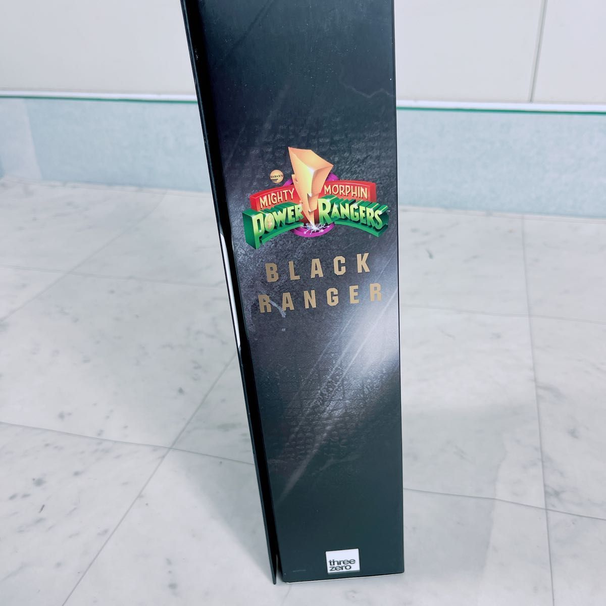 three zero パワーレンジャ ブラックレンジャー フィギュア　NT326 three zero パワーレンジャ ブラックレンジャー フィギュア