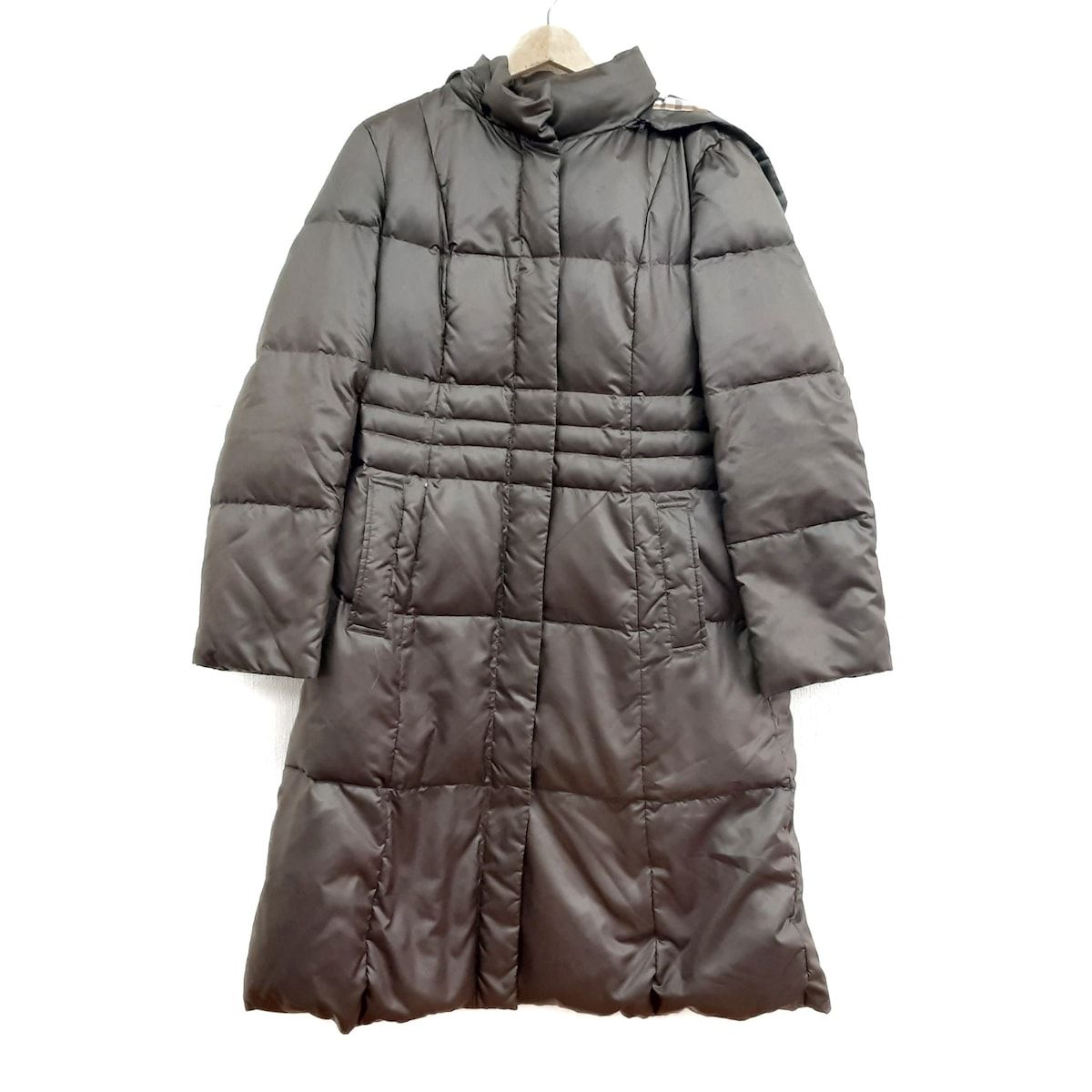 DAKS ダックス　ロングコート　ダウン　ダークブラウン　40 レディース DAKS(ダックス) ダウンコート サイズ40 L レディース美品
