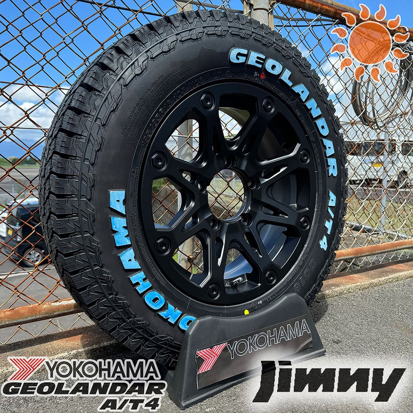 9月入荷 ジムニー JB64 JB23 JA12 JA11 タイヤホイールセット 16