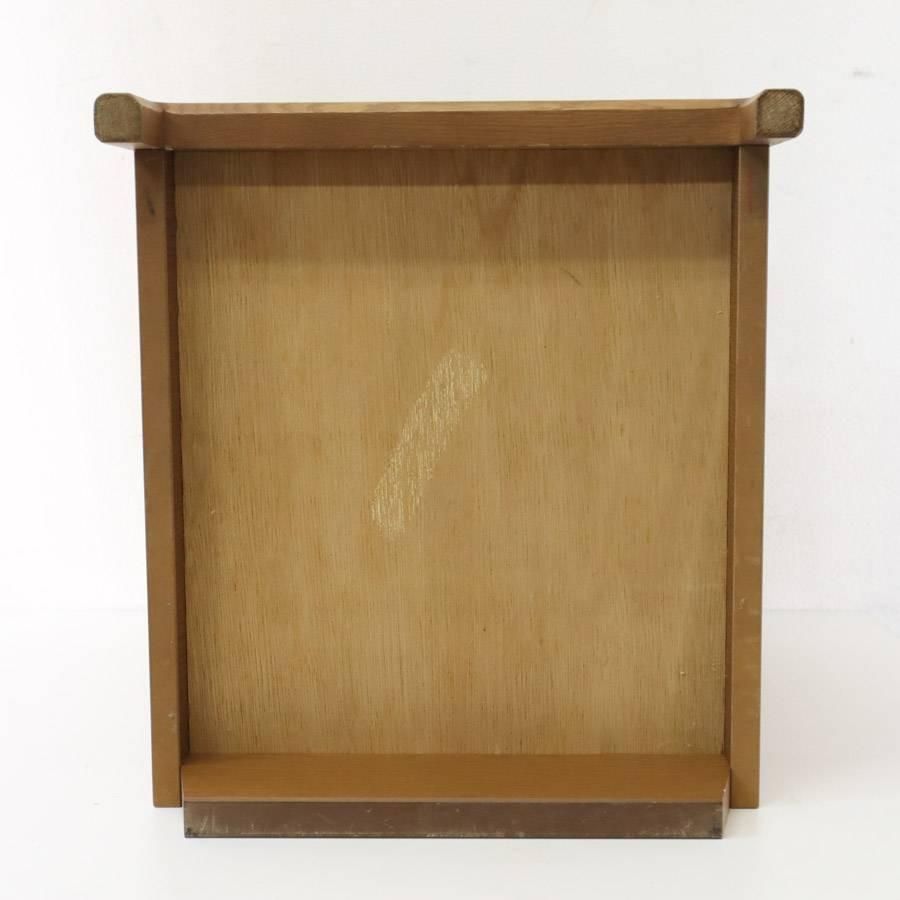 コンセント付 ブラウン