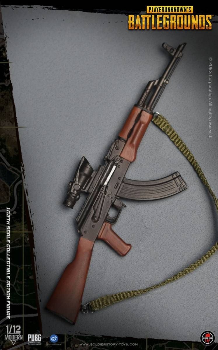 Soldier Story 1/12 PUBG ピーユービージー PlayerUnknown's Battlegrounds 1/12 Scale Figures by Soldier