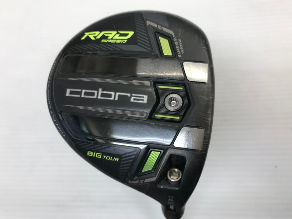【即納】KING RADSPEED BIG TOUR US | 14.5 | S | Fujikura Motore X F1 70 | 中古 | フェアウェイウッド | コブラ