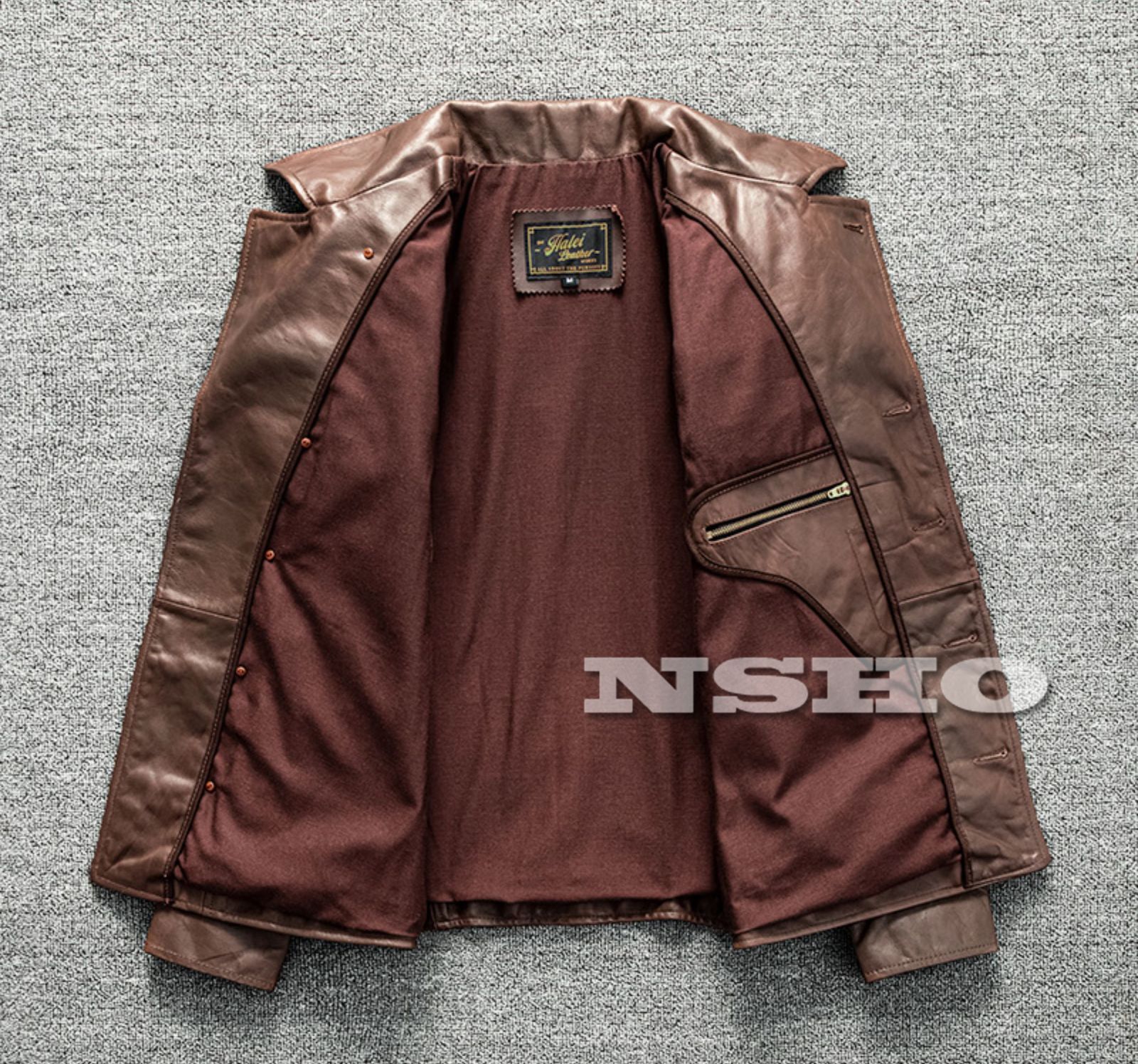 カウハイド 復刻40's アビエイタースタイル メンズ 革ジャン レザー