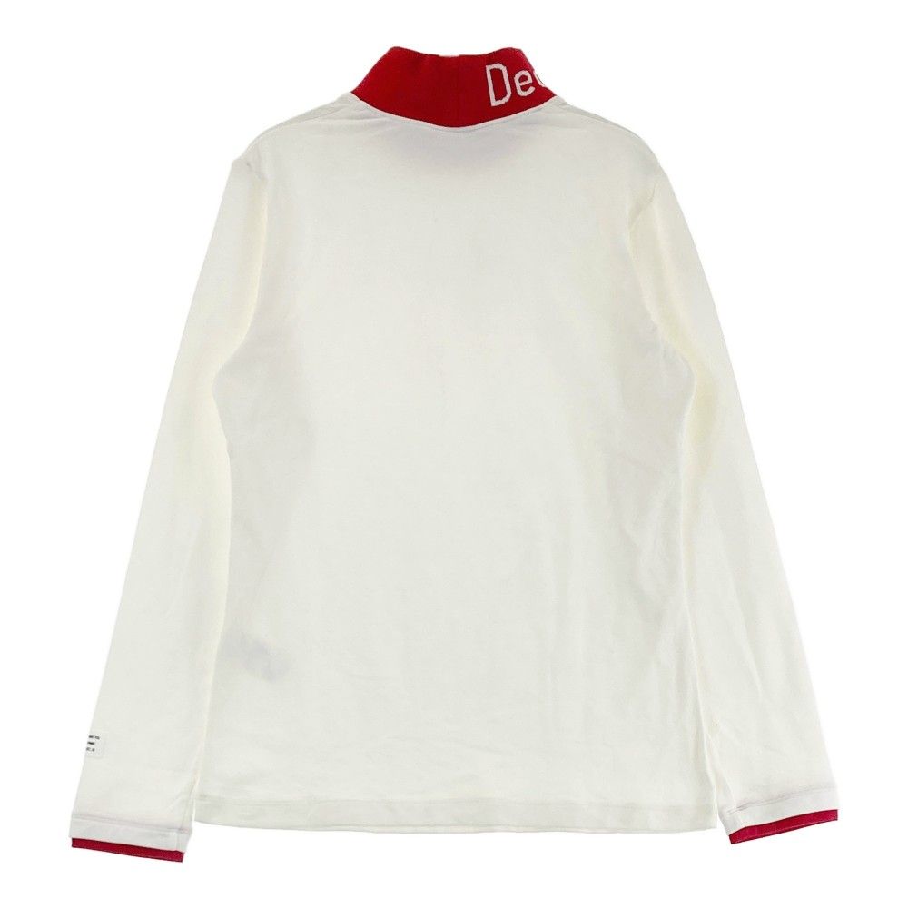 サイズ：M DECEMBERMAY ディセンバーメイ  長袖ハイネックTシャツ  ホワイト系 [240101439398] ゴルフウェア レディース ストスト サイズ：M DECEMBERMAY ディセンバーメイ 長袖ハイネックTシャツ