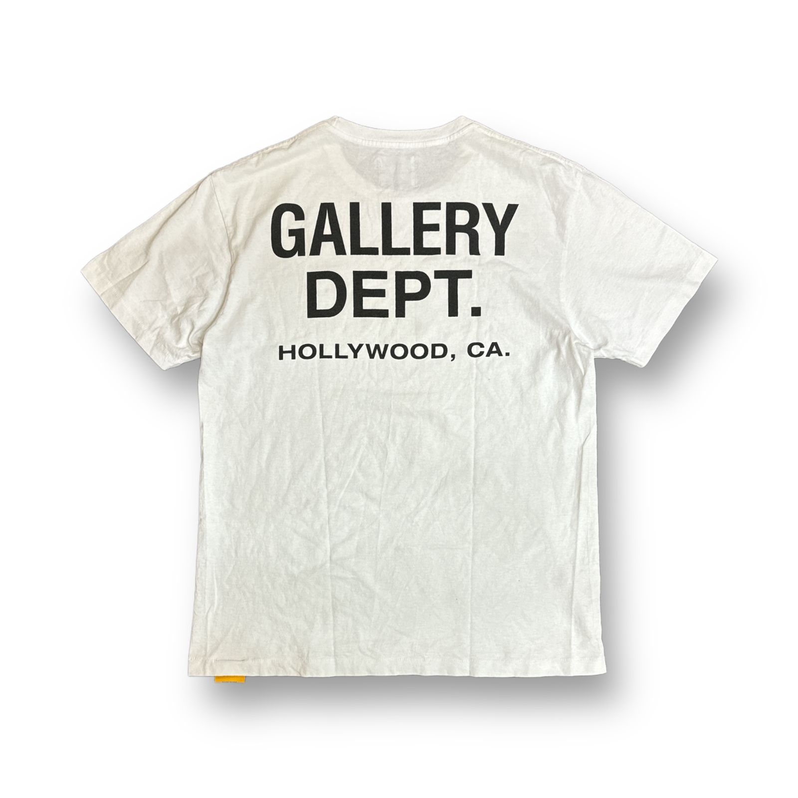 GALLERY DEPT S/S Logo Print T-Shirt ロゴプリントTシャツ カットソー ギャラリーデプト ホワイト M  58438A6 - メルカリ