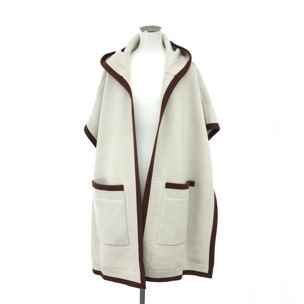 良好 BURBERRY LONDON バーバリーロンドン ロゴフーディケープ 