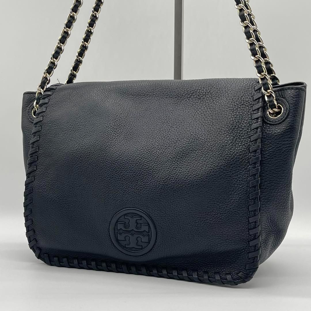 ✨良品✨TORY BURCH トリーバーチ marion マリオン ブラック-