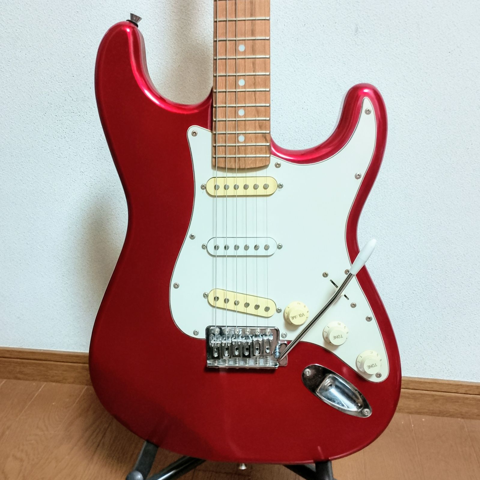 Photo Genic ストラトキャスタータイプ エレキギター 弦は新品