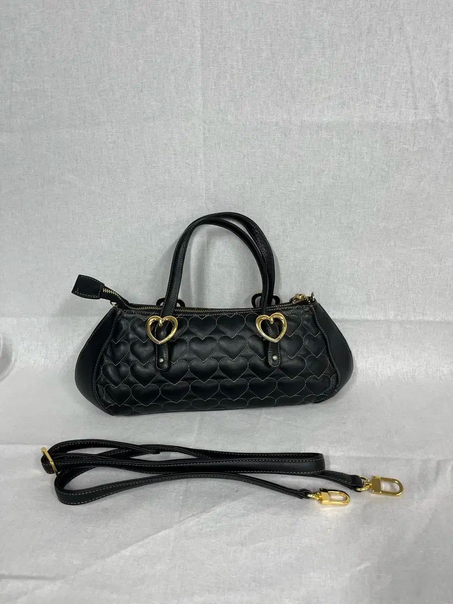 LOVCAT ラブキャット バゲット ショルダー クロスバッグ ブラック