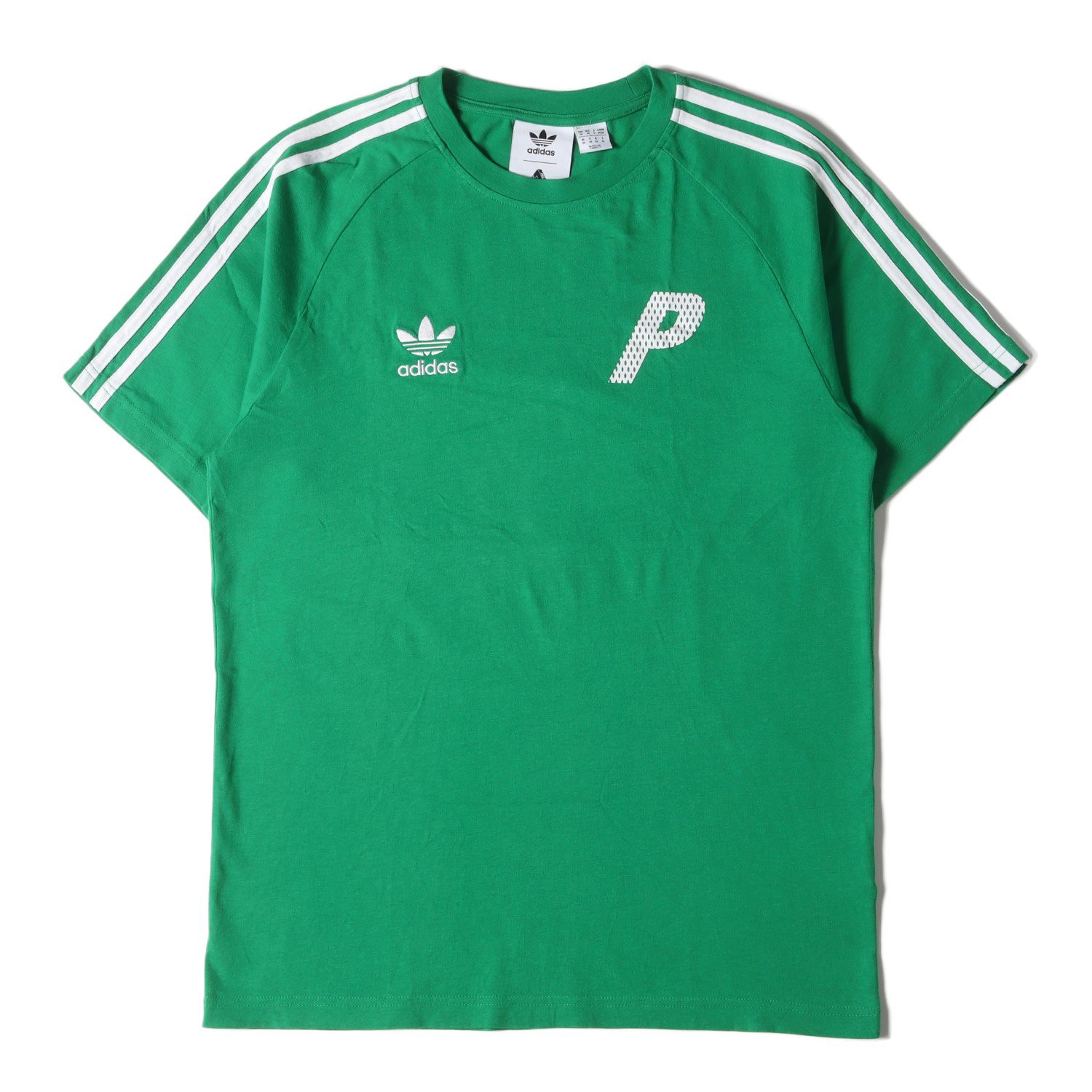 美品 PALACE パレス Tシャツ サイズ:O 21SS adidas アディダス