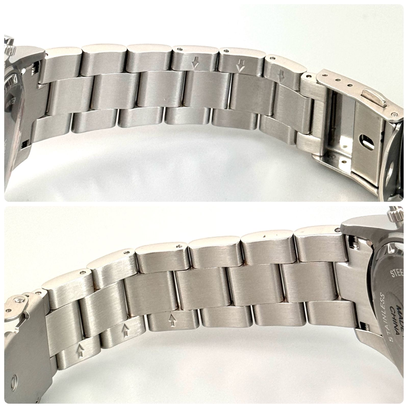 美品】テクノス TECHNOS TE4001SB ソーラー クロノグラフ 黒 デイト 