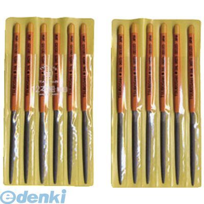 【新品・7営業日以内発送】ツボサン DE01203 組ヤスリ 12本組 楕円 細目【送料無料】【沖縄離島販売不可】