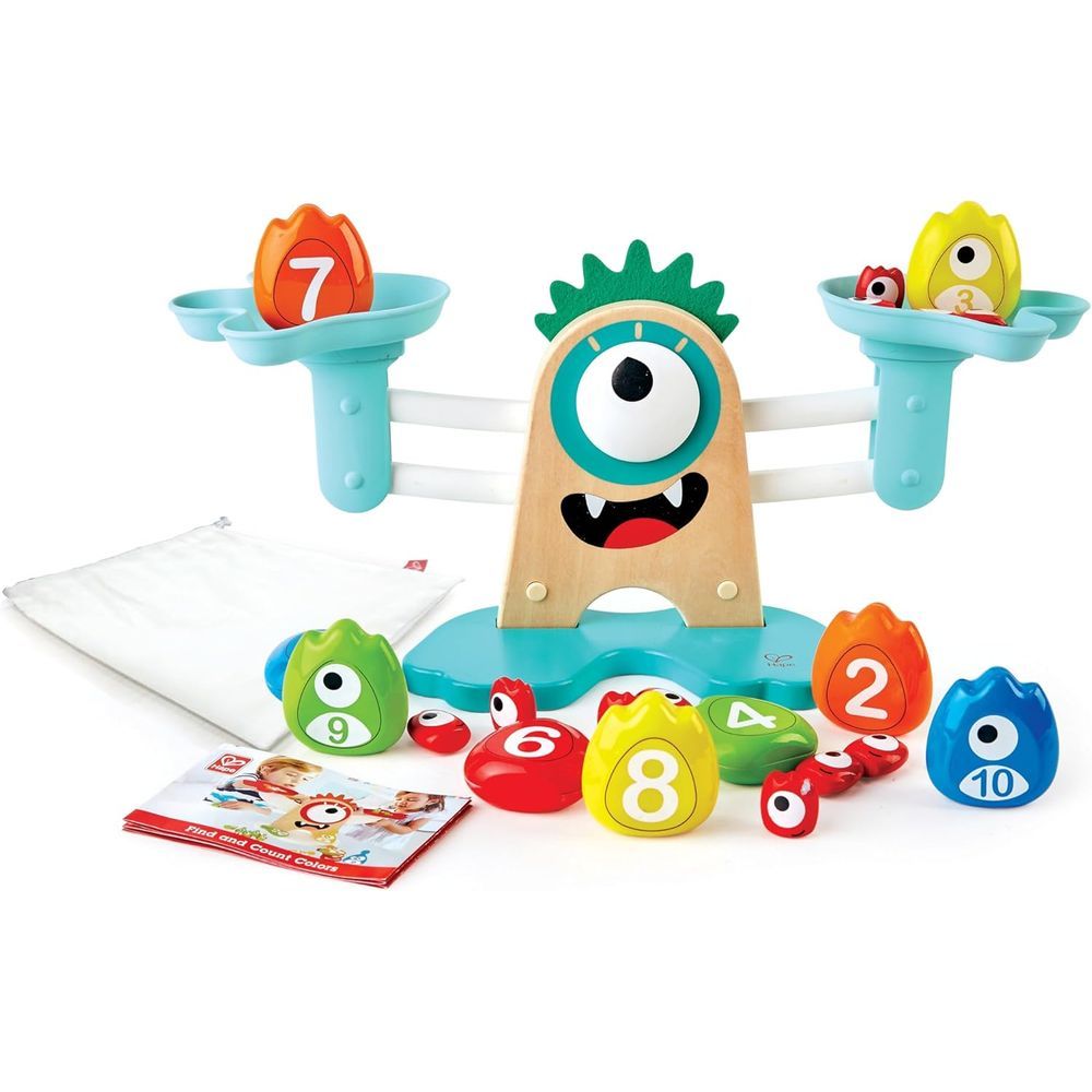 Hape(ハペ) てんびんモンスター E0511 知育玩具 3歳以上 おもちゃ
