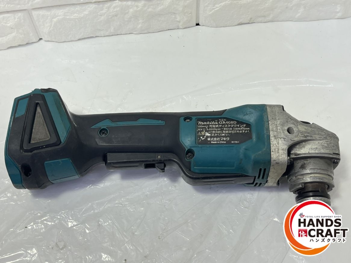 100mmディスクグラインダ 18V