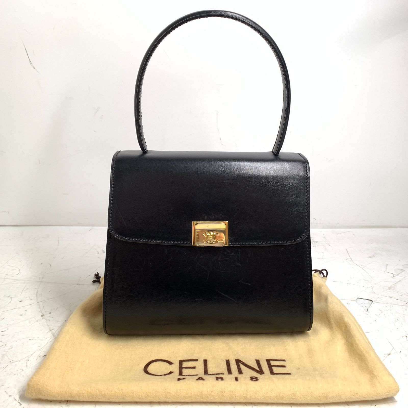 【希少】傷アリ　CELINE オールドセリーヌ ヴィンテージ ハンドバ 希少】傷アリ CELINE オールドセリーヌ ヴィンテージ ハンドバ 【公式