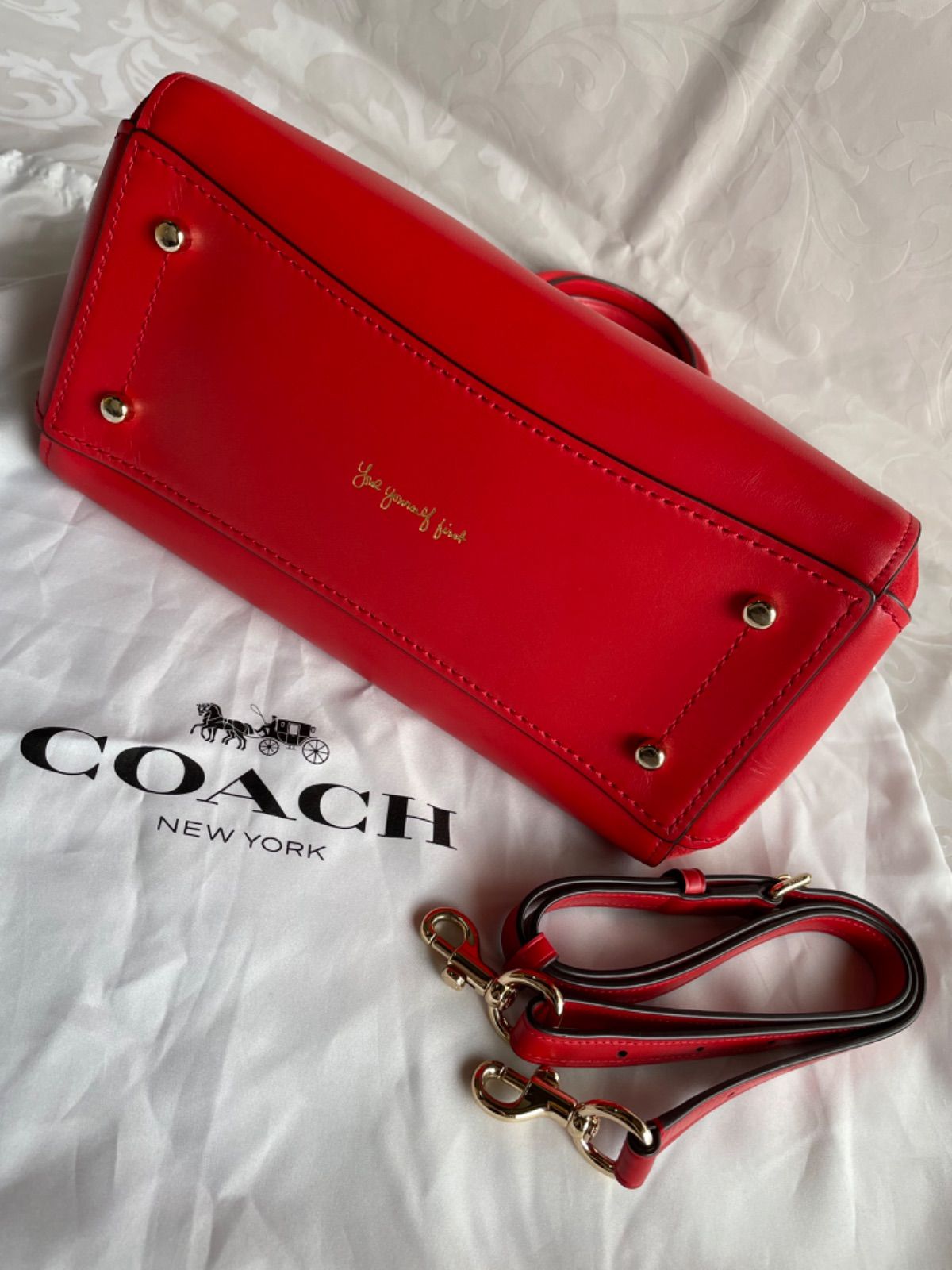 シルバー金具 新品未使用】COACH 希少セレーナ・ゴメスコラボ