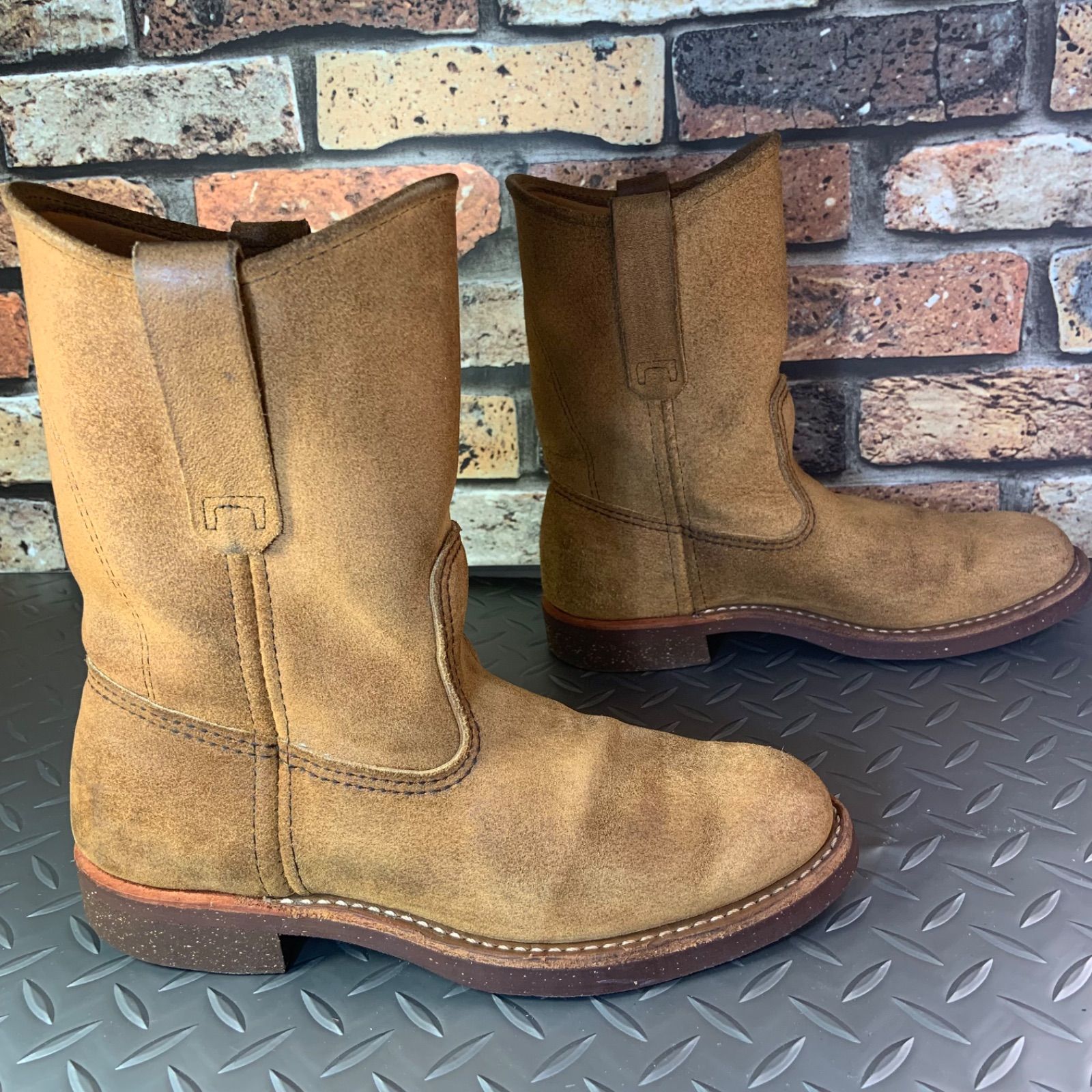 ☆REDWING 8188 ペコスブーツ 2009年製 US5.5D (24J7-8188-55) レッド 