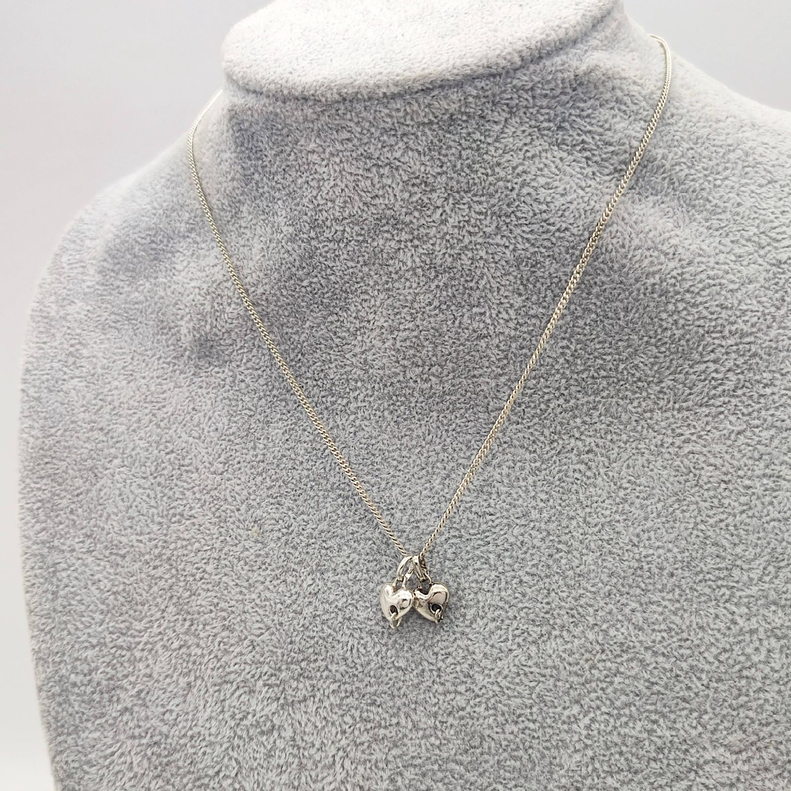 ハートトップネックレス SILVER