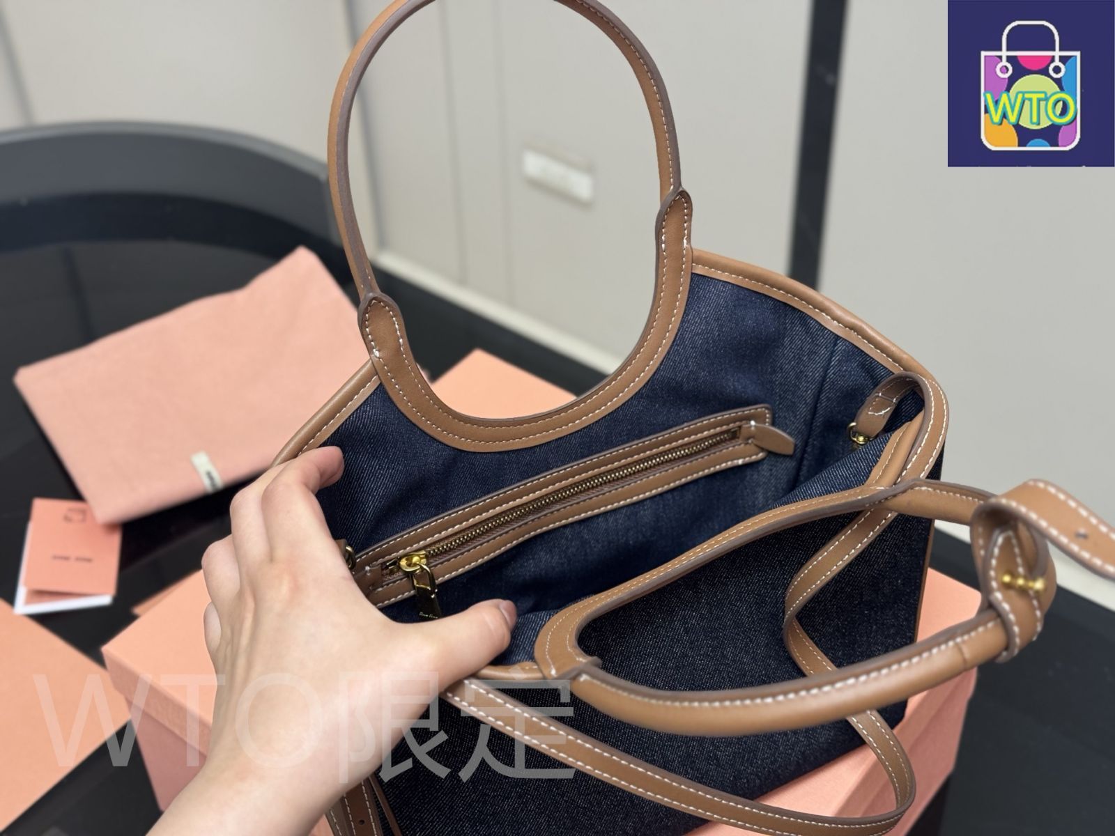 ♪直営アウトレット♪MIU MIU バケットバッグ 5BE085 2D5H ♪直営アウトレット♪MIU MIU バケットバッグ 5BE085 2D5H