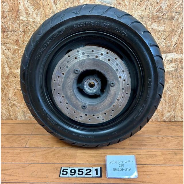 YC 59521]ヤマハ YAMAHA マジェスティ250 SG20J-019 リアホイール 