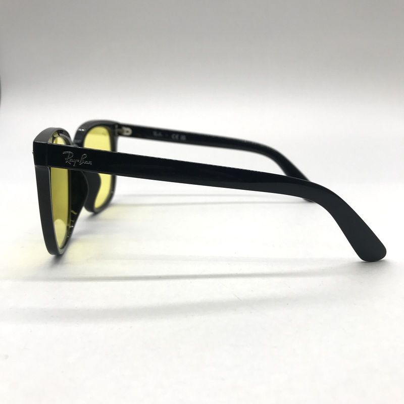 Ray-Ban サングラス RB4401D イエロー 大きめサイズ ウェリントン