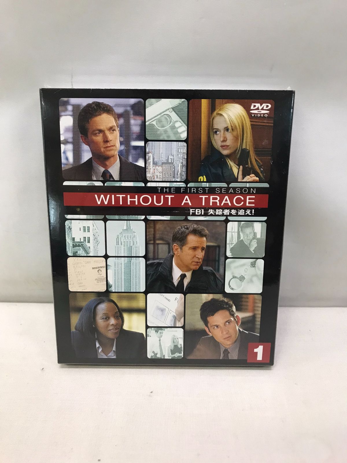 【未開封】WITHOUT A TRACE FBI 失踪者を追え! ファーストシーズン セット1 【DVD】