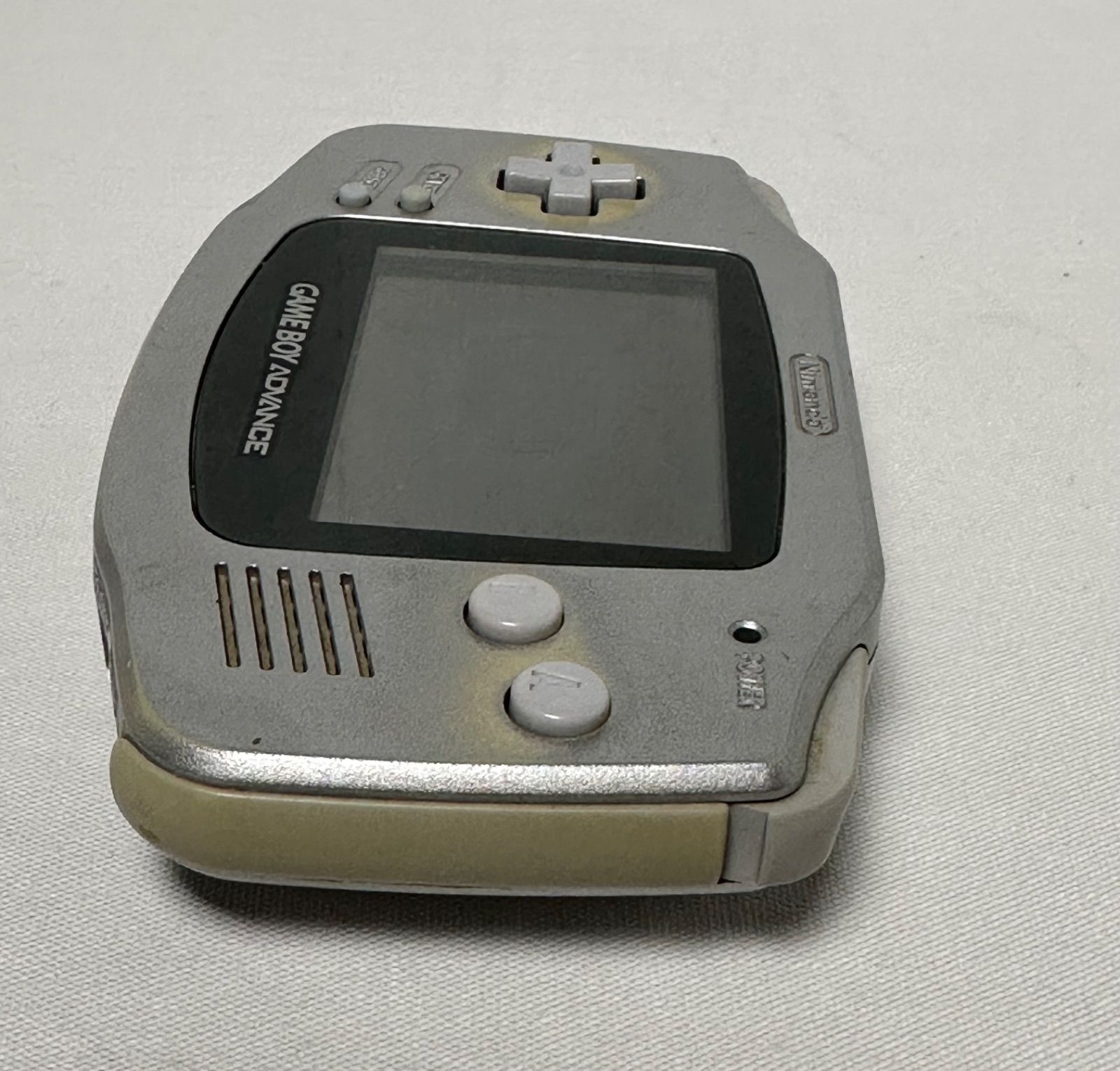 【ジャンク品】ゲームボーイアドバンス　シルバー Nintendo ゲームボーイ アドバンス シルバー＜ジャンク＞ - メルカリ