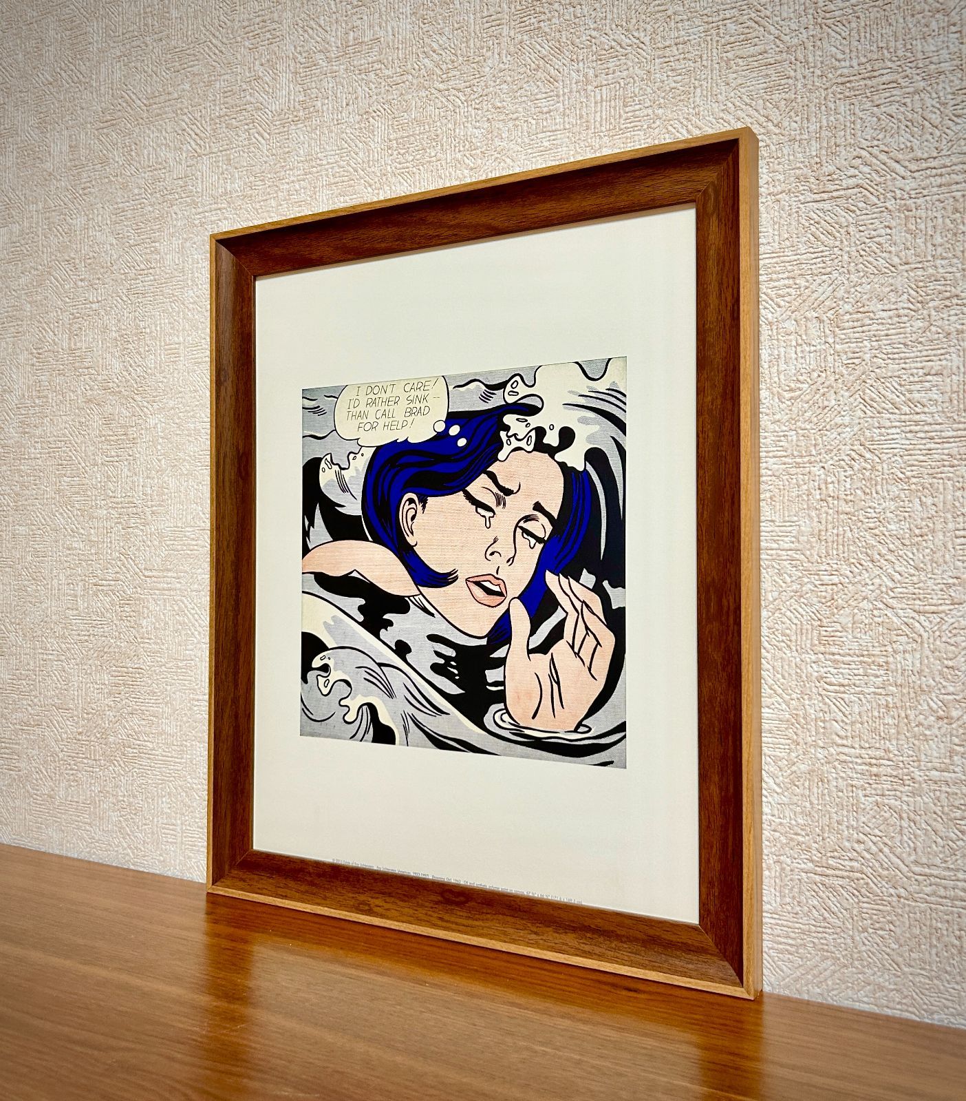リキテンスタイン・ビンテージポスターThe art of Love値下げしました リキテンスタイン・ビンテージポスターThe art of Love値下げ
