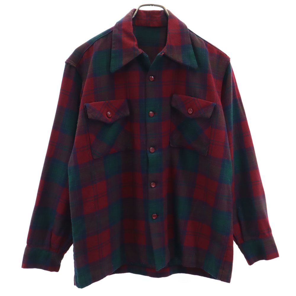 Amcrest 50s-60s ヴィンテージ 開襟 オープンカラーシャツ 50s