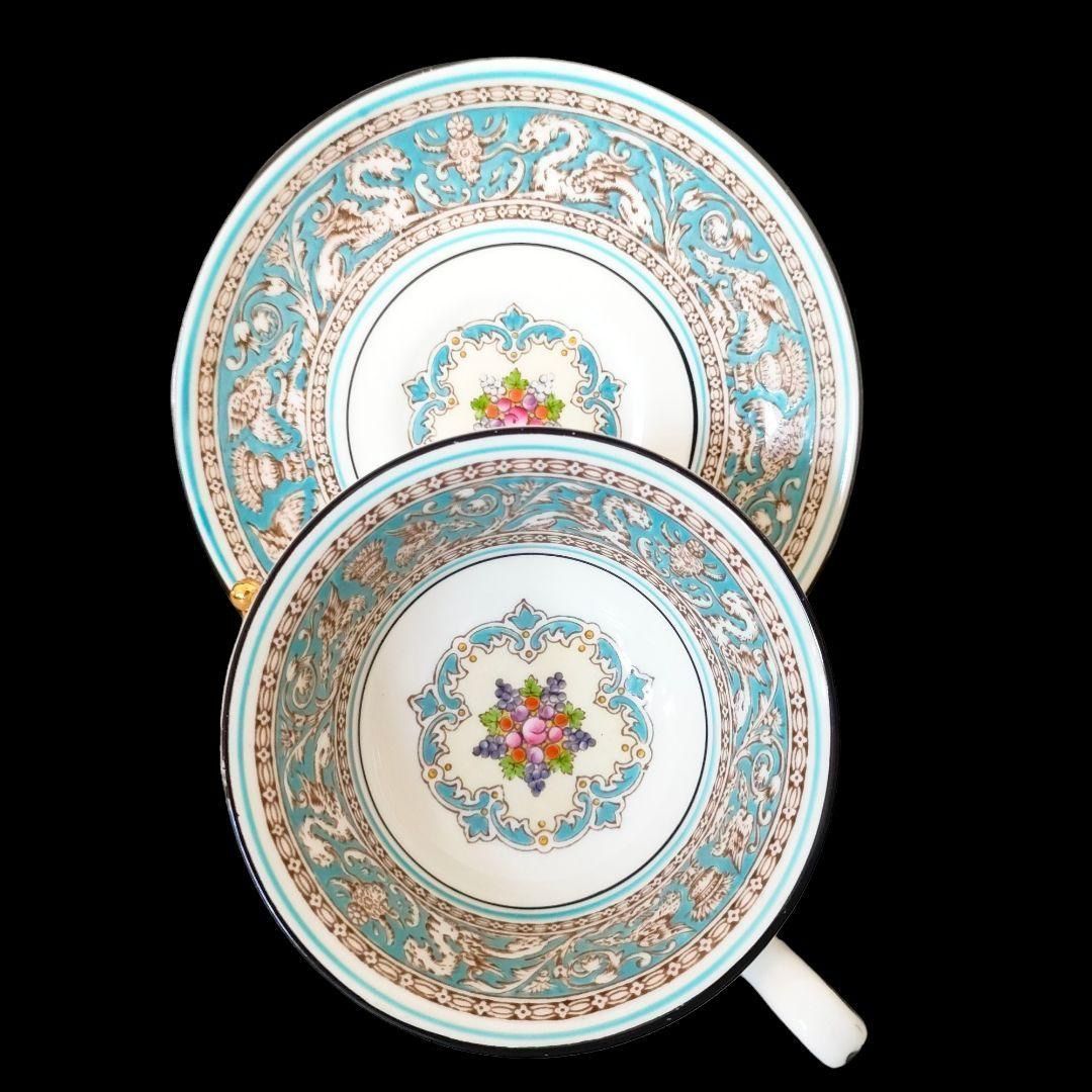 ☆美品☆ ウェッジウッド フロレンティーン ターコイズ 5P