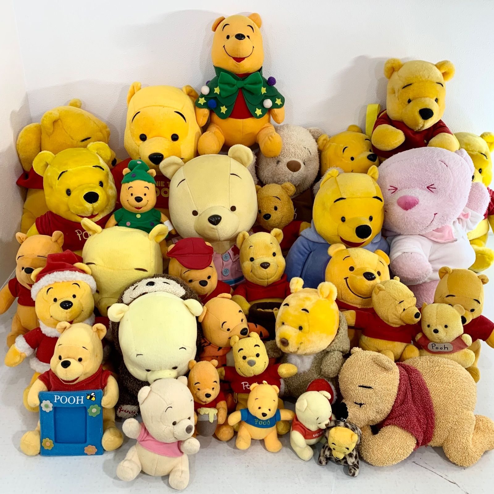 くまのプーさん　ぬいぐるみ　Disney レトロ ディズニー くまのプーさん レトロ ぬいぐるみ マスコット