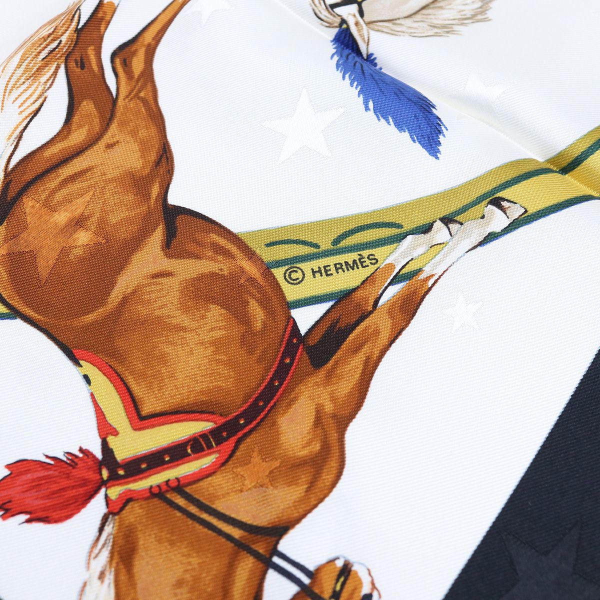 HERMES エルメス カレ90 スカーフ シルク【中古】 ユニセックス