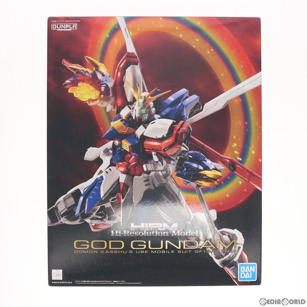 ハイレゾリューションモデル 1/100 GF13-017NJII ゴッドガンダム 機動武闘伝Gガンダム プラモデル(5058206) バンダイスピリッツ