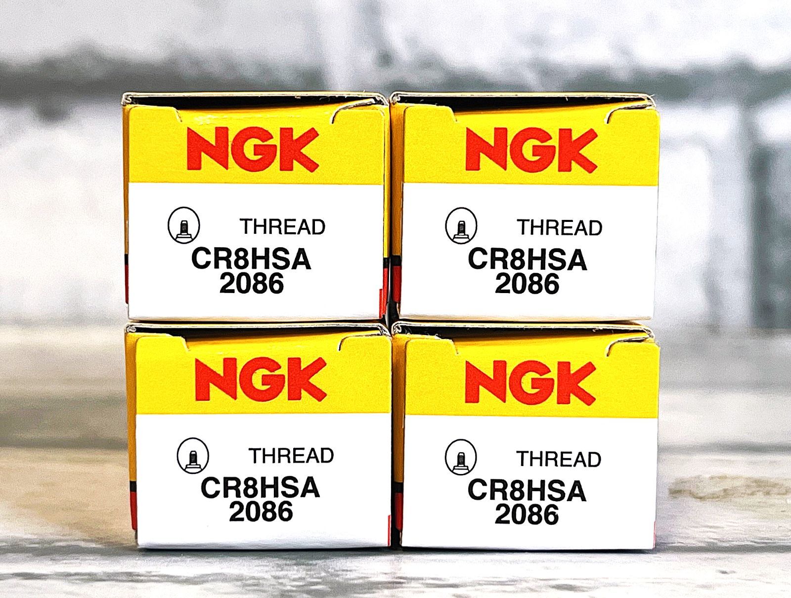 NGK CR8HSA (2086) 4個セット 新品 送料込 カワサキ