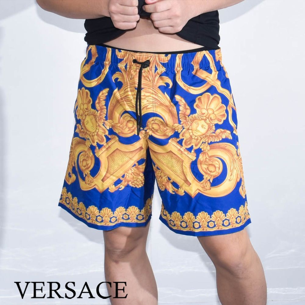 ヴェルサーチ 水着 スイムウェア スイムショーツ メンズ VERSACE ヴェルサーチ 水着 スイムウェア ショーツ スイムショーツ