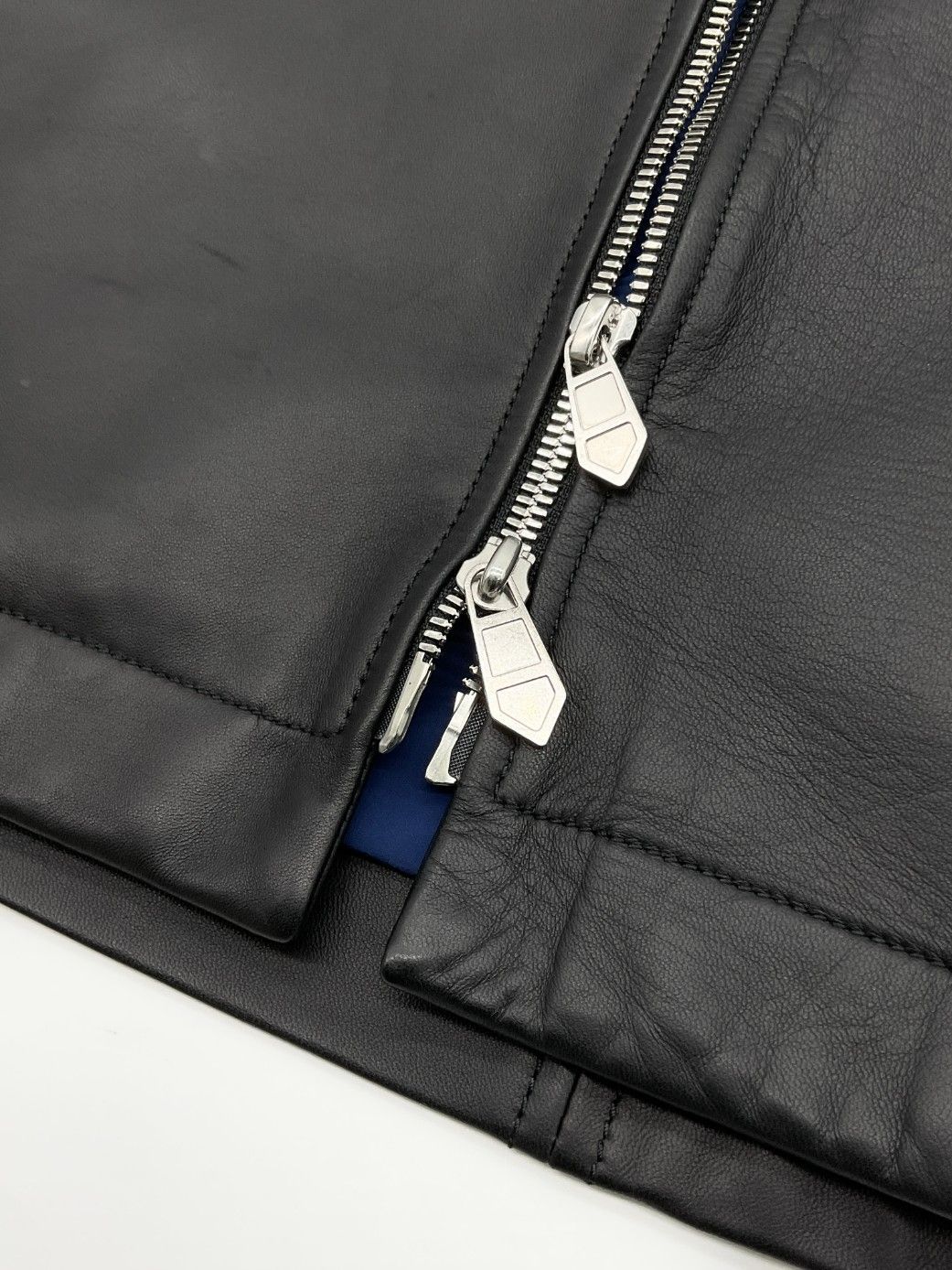 【新古品】HERMES 下札付 オーダー品 Wジップシープスキンコート 50 新古品】HERMES 下札付 オーダー品 Wジップシープスキンコート 50 新古