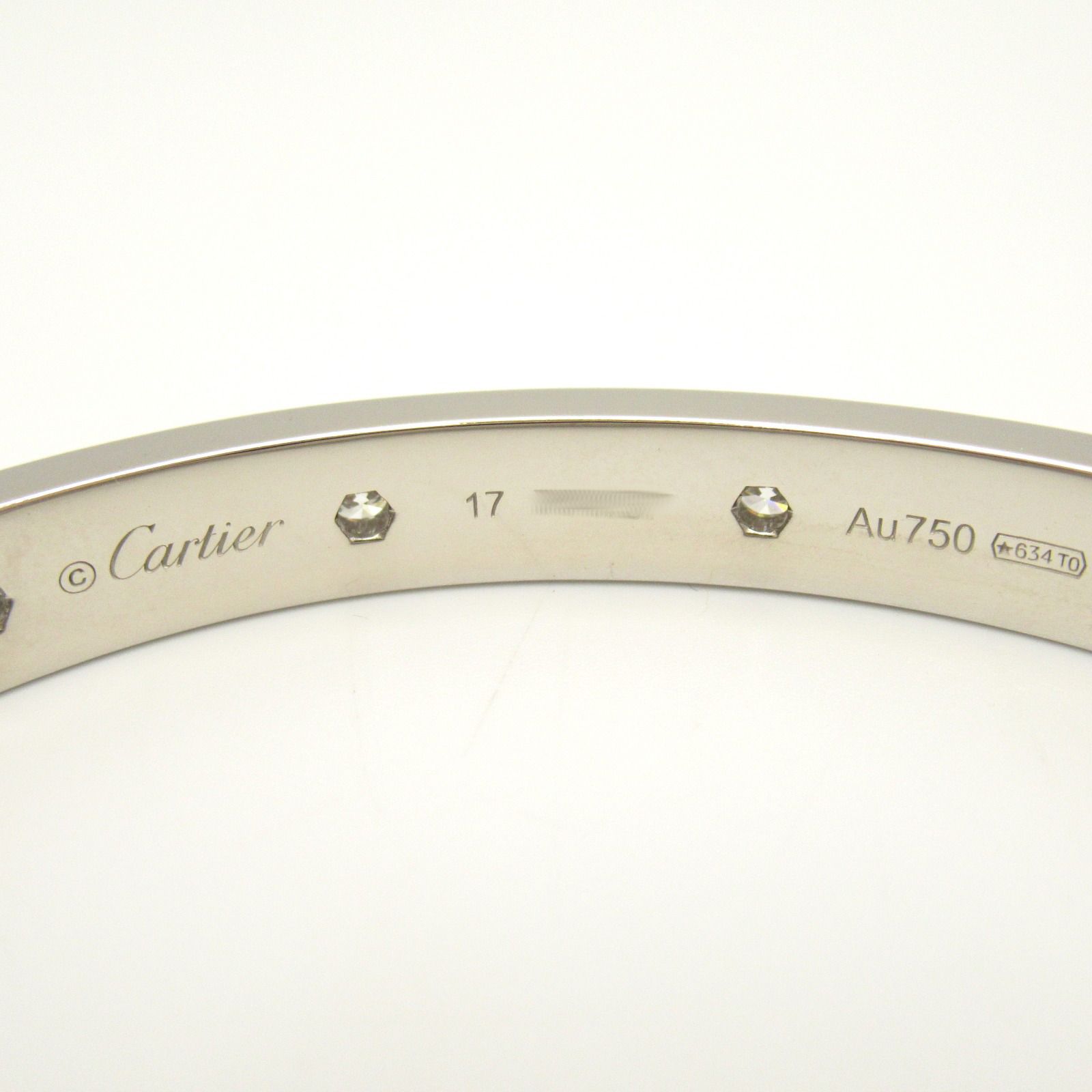 カルティエ ラブブレス パヴェダイヤモンド ブレスレット - メルカリ