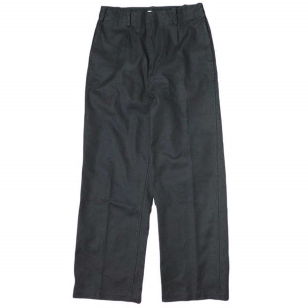 BLURHMS ブラームス 19AW Super Surge Slacks スーパーサージスラックス 00 NAVY パンツ 1プリーツ ボトムス g21736