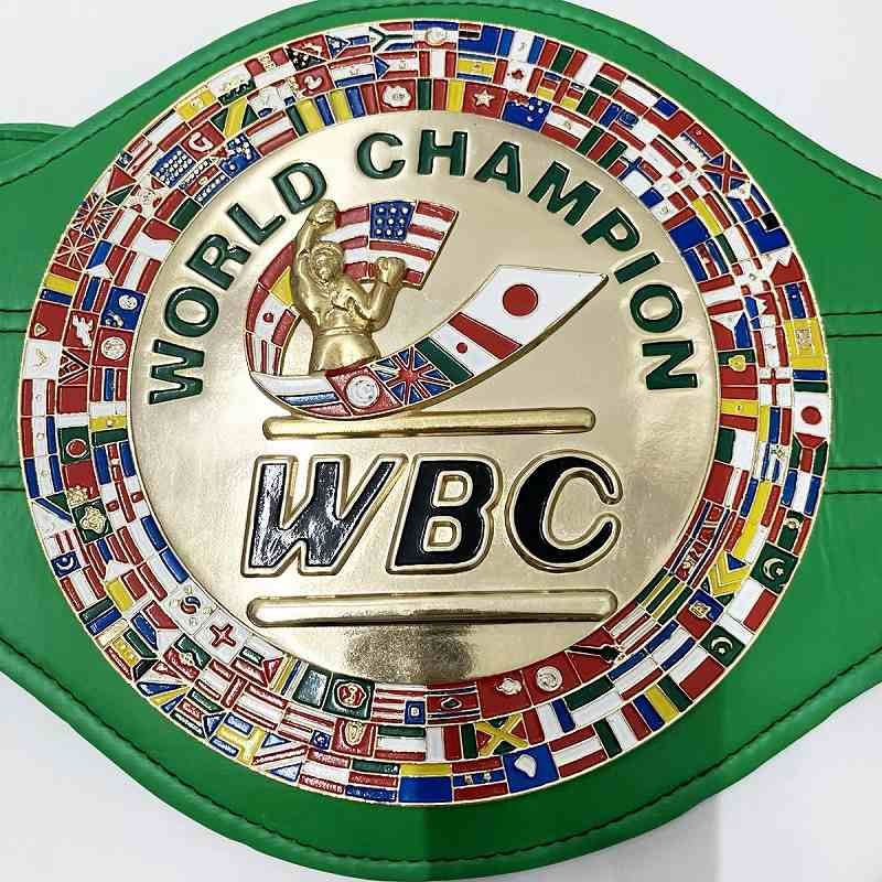 WBC チャンピオンベルト レプリカ コレクター品 97-110cm グリーン