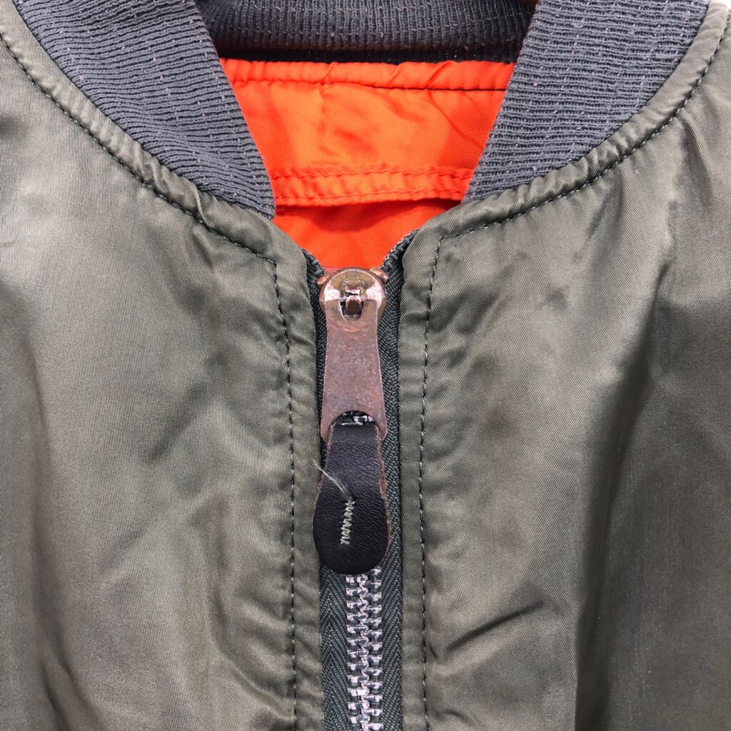 usa製 90s アルファインダストリーズ 初期型 フライトジャケット 90s アメリカ製 ALPHA INDUSTRIES アルファインダストリーズ MA