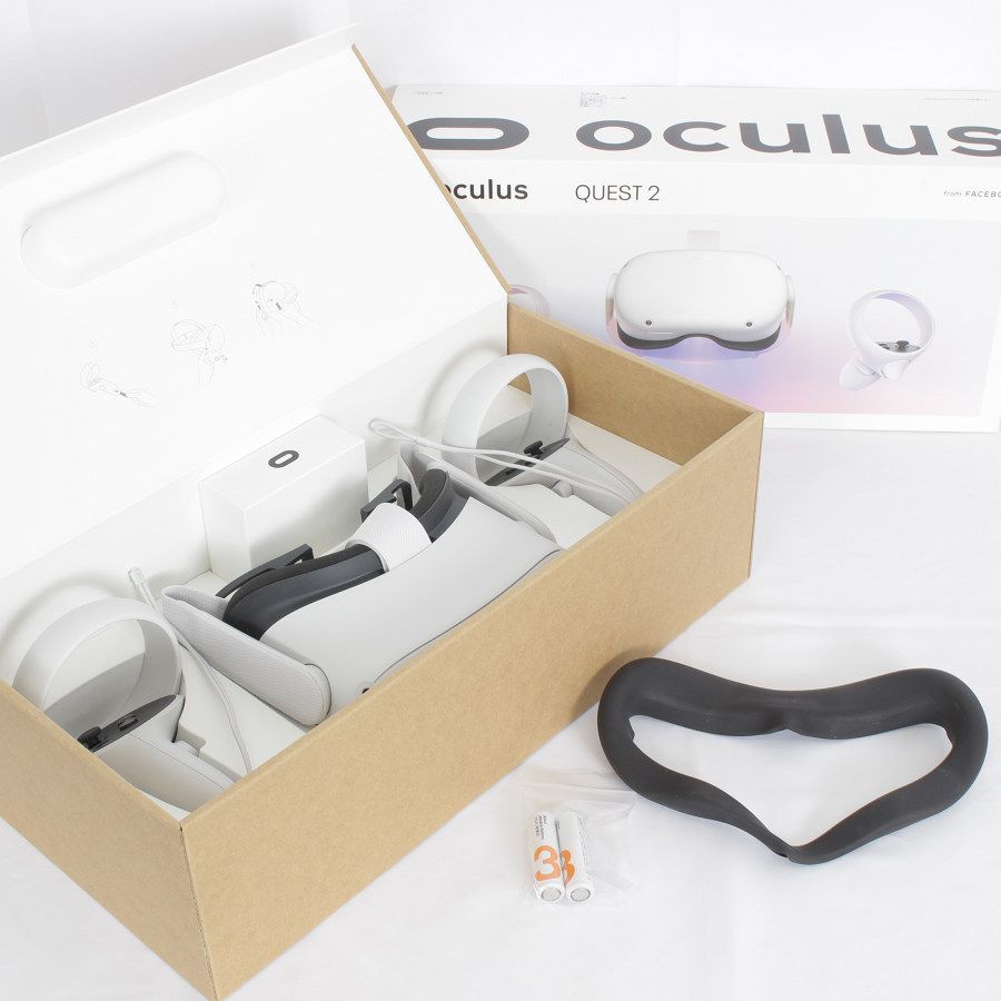 美品】 QUEST 2 256GB ヘッドセット付！