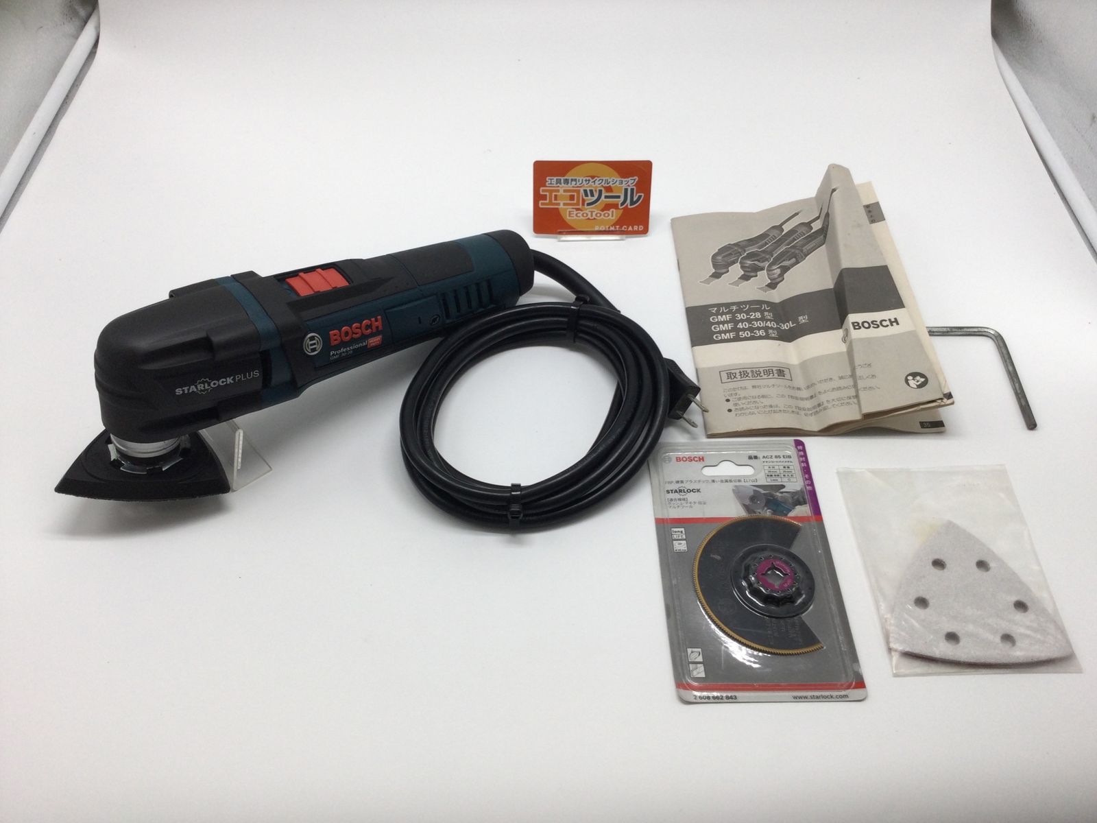 【領収書発行可】BOSCH/ボッシュ 電動マルチツール GMF30-28 [IT9XS1BDVP80][エコツール豊田インター店]