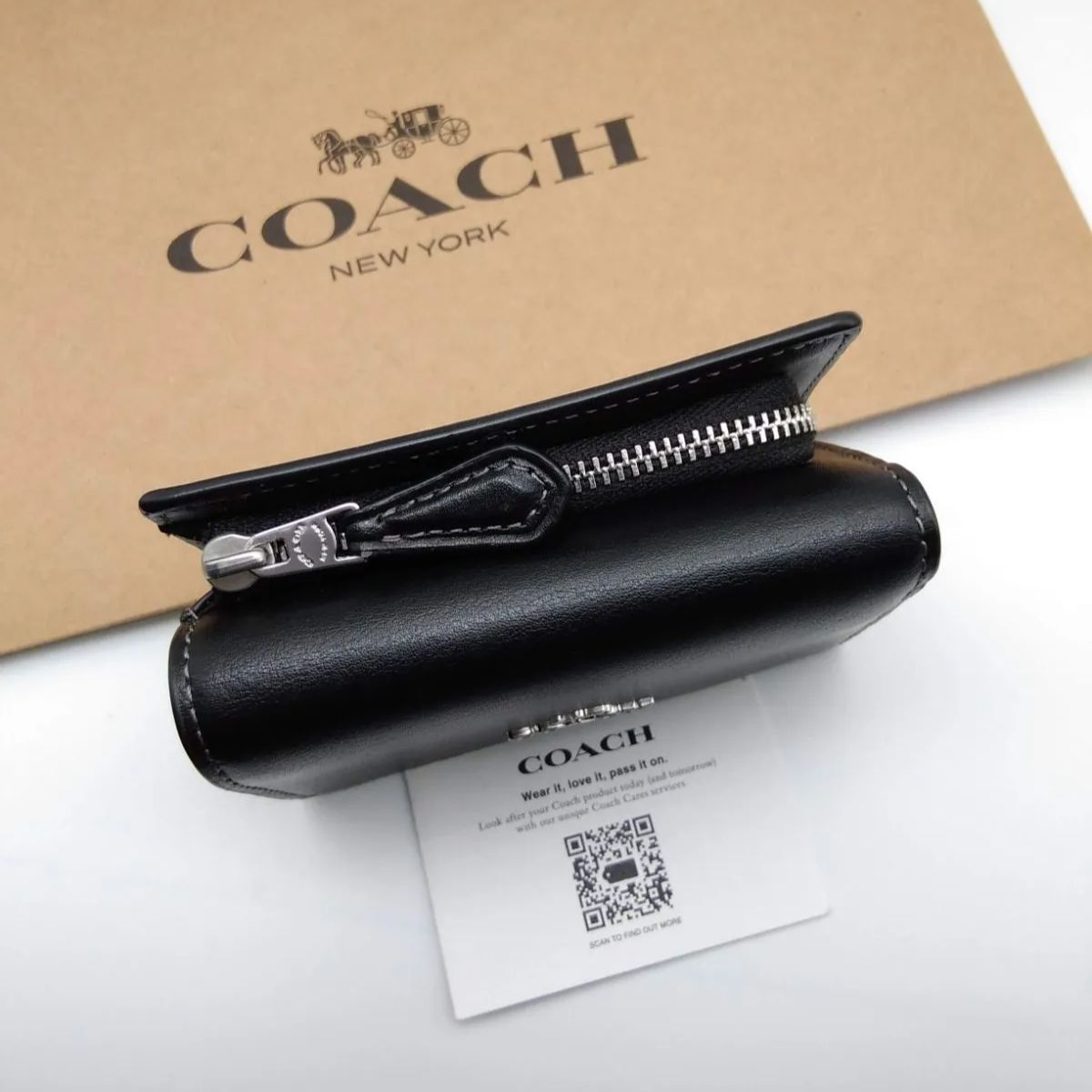 コーチ 財布 レディース 3つ折り 折財布 ミニ財布 コンパクト アウトレット ミニ財布 マイクロウォレット LTH TNL HW MCRO WLLT  CP260 COACH