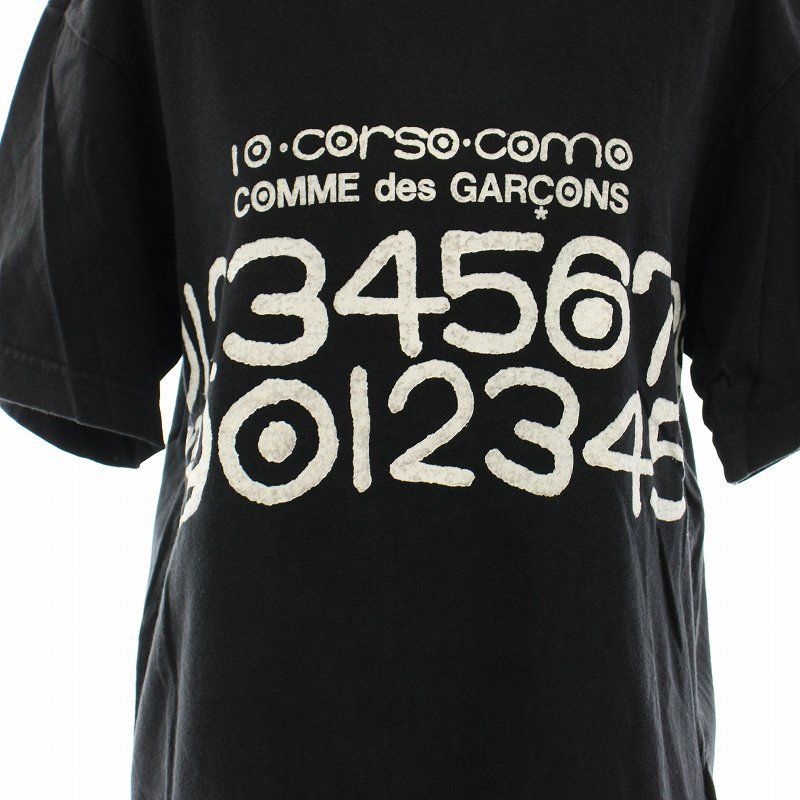 あゆ 未使用☆ディエチコルソコモ コムデギャルソン 半袖Tシャツ 日本製 ディエチ コルソコモ コムデギャルソン 10 corso como COMME des