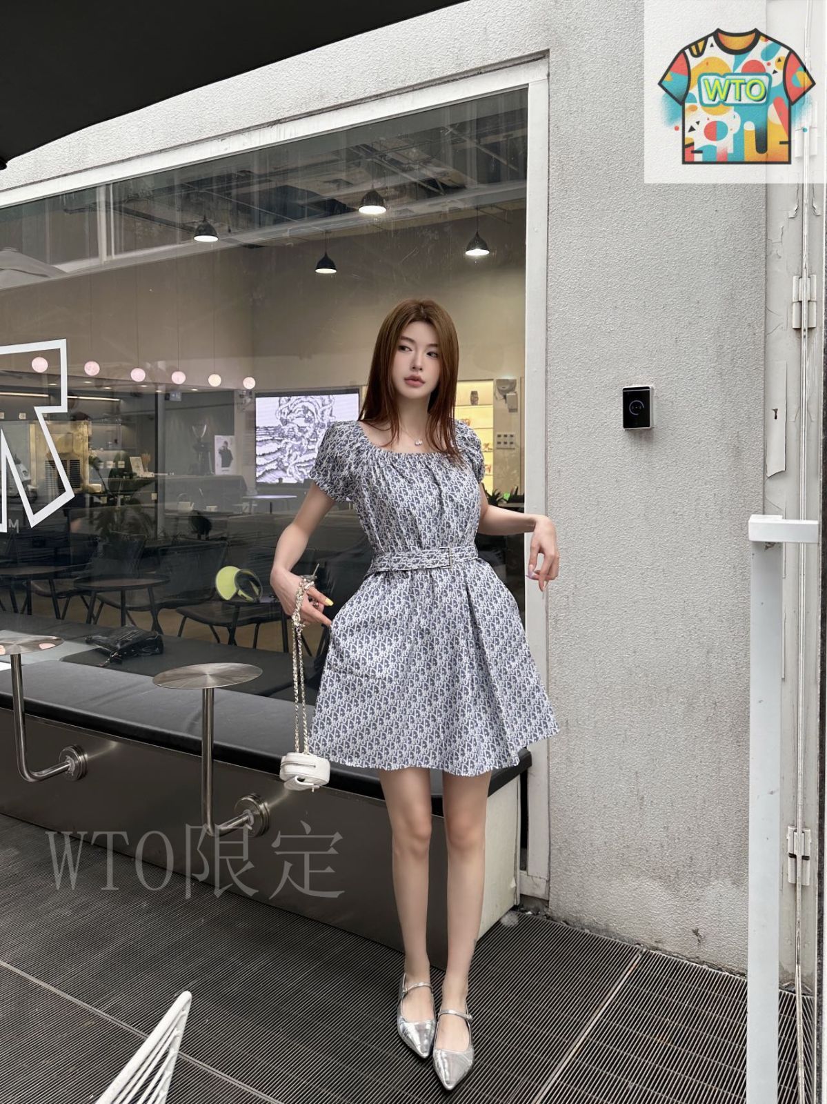 かなやん　値下げクリスチャンディオール ワンピースF Christian Dior - クリスチャンディオール CHRISTIAN DIOR