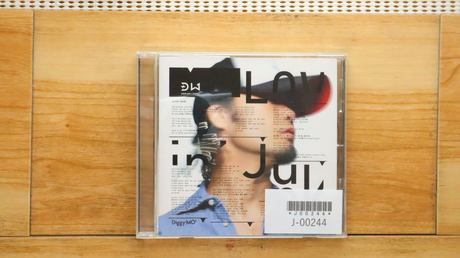 国内盤CD☆ディギーモー/Diggy-MO' □ Lovin' Junk 【DRMR0001