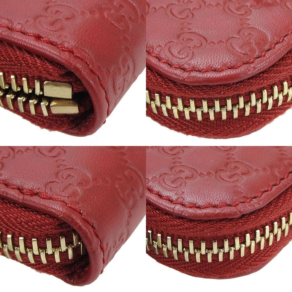 中古】グッチ コインケース ラウンドファスナー マイクロ
